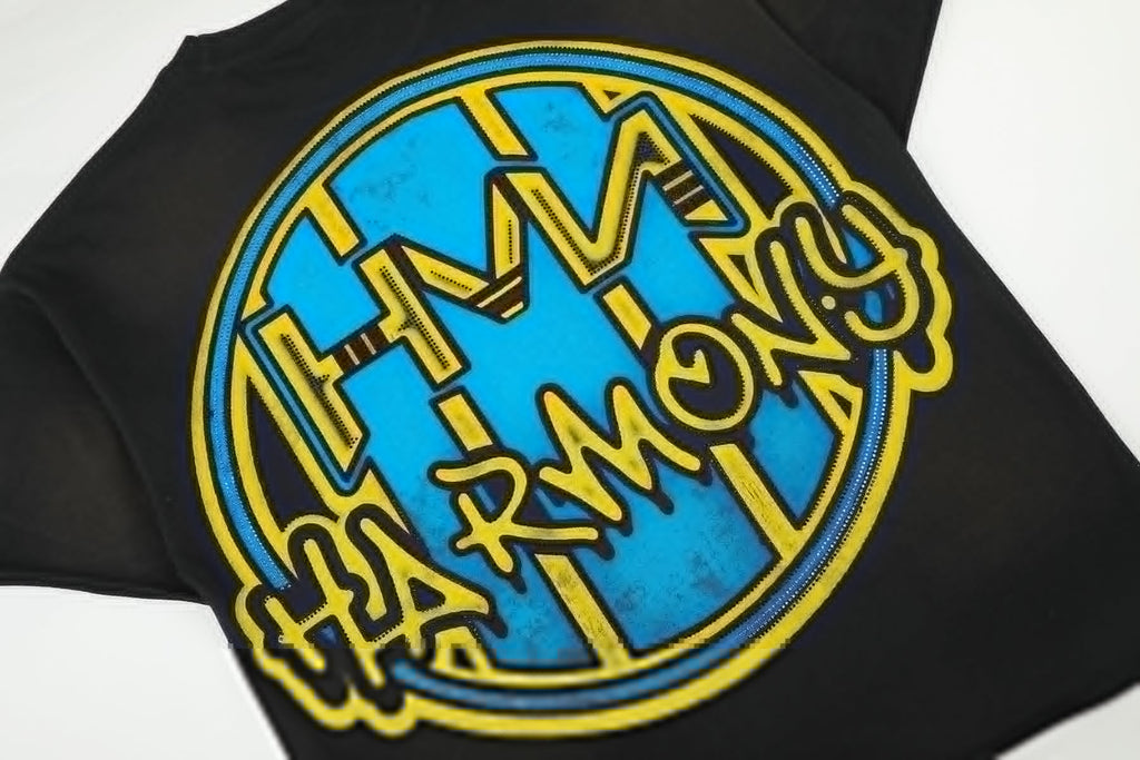 HARMONY Football Graphic T-Shirt — detail