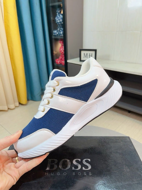 Hugo Boss Color-Block Low-Top Sneakers — side